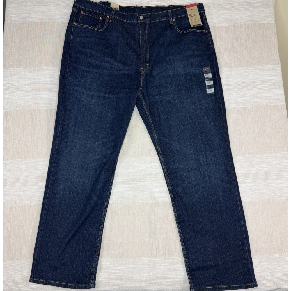 New Levi's 559 Relaxed‎ Straight Fit Jeans Big & Tall Sz 48x34 Stretch $69 NWT